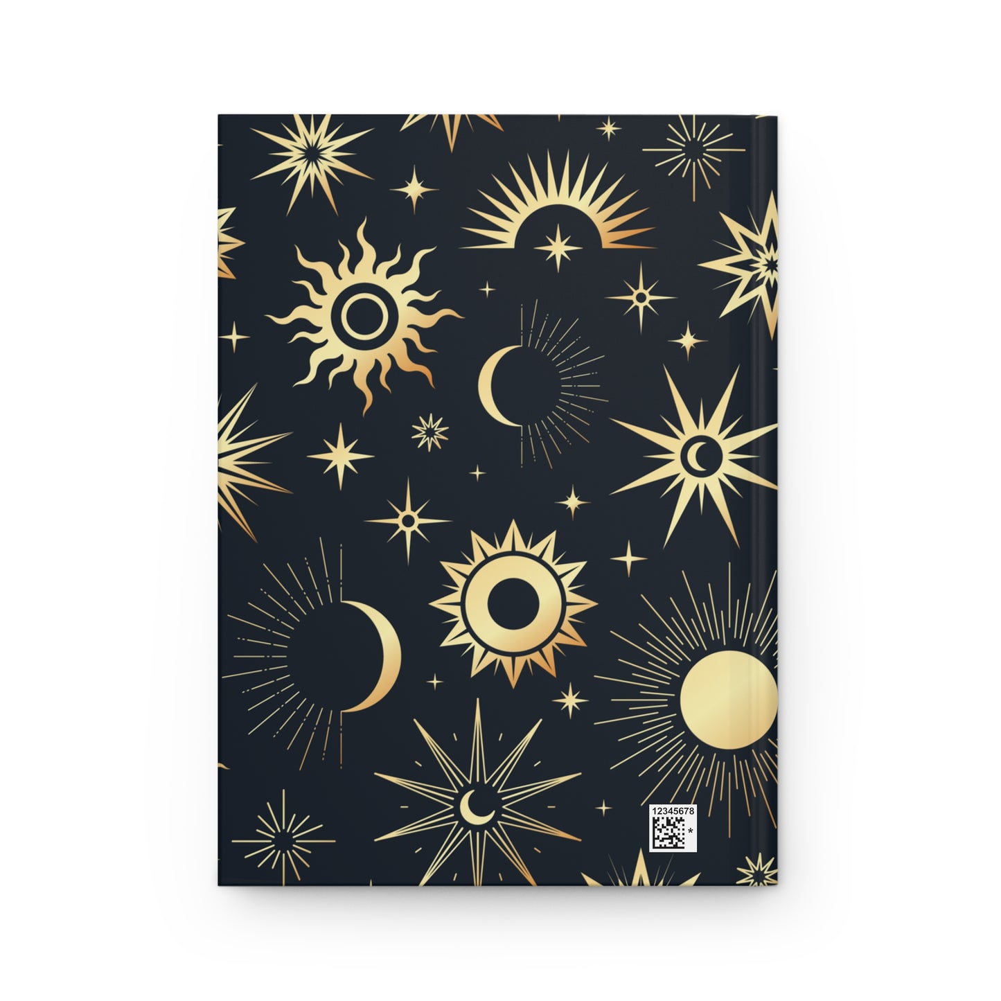 Celestial Hardcover Journal, 150 Lined Pages, Galaxy Moon and Stars Notebook, Aesthetic Stationery Gift for Writers, Students & Dreamers