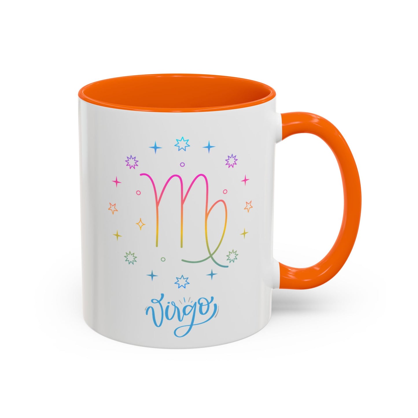 Colorful Zodiac Virgo Coffee Mug - Unique Gift for Astrology Lovers, Personalized Tea Cup, Vibrant Color Mug, Birthday Gift, Horoscope [...]