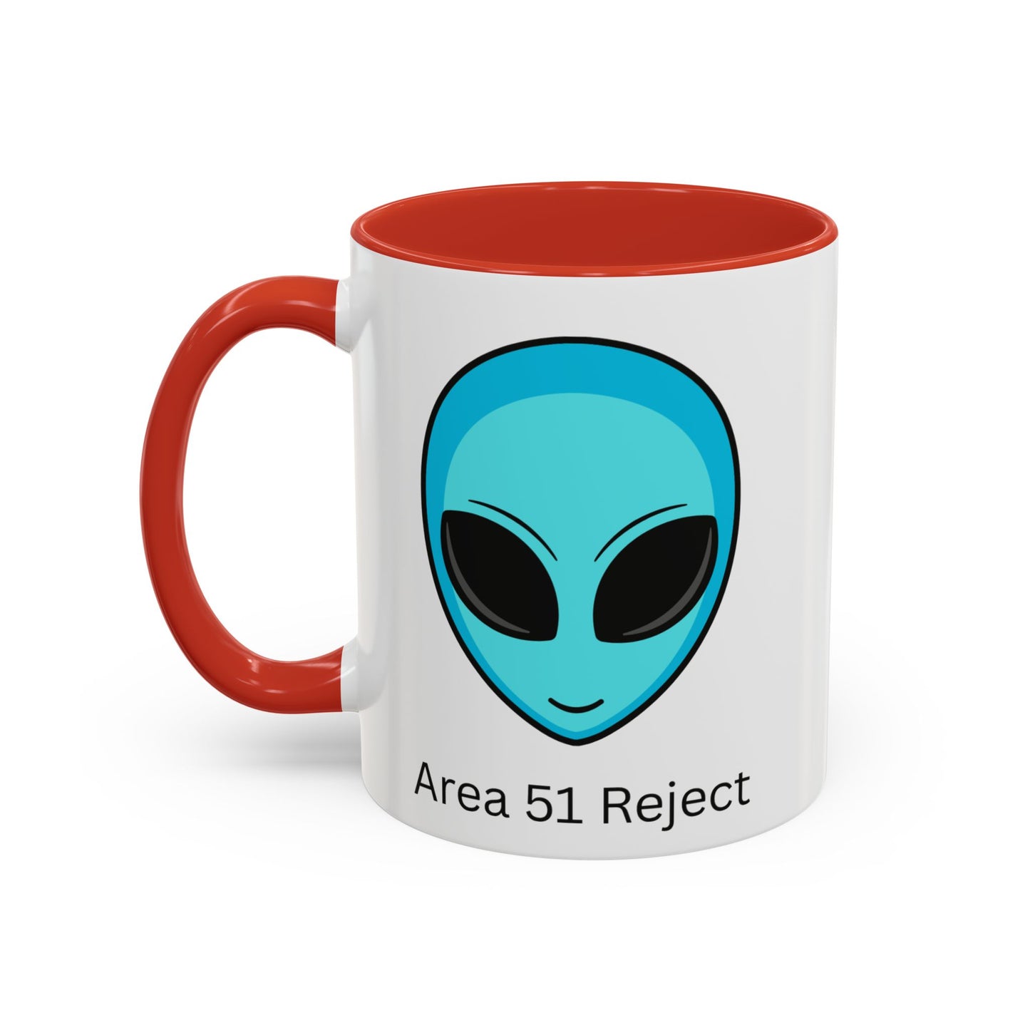Alien Themed Coffee Mug - Area 51 Reject, Sci-Fi Gift, Quirky Mug, UFO Lovers, Unique Kitchenware