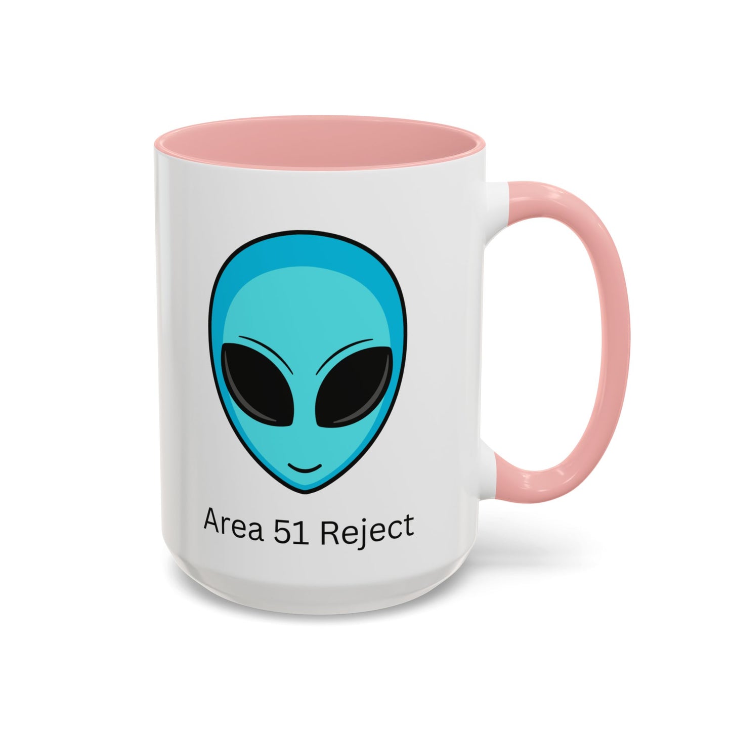Alien Themed Coffee Mug - Area 51 Reject, Sci-Fi Gift, Quirky Mug, UFO Lovers, Unique Kitchenware