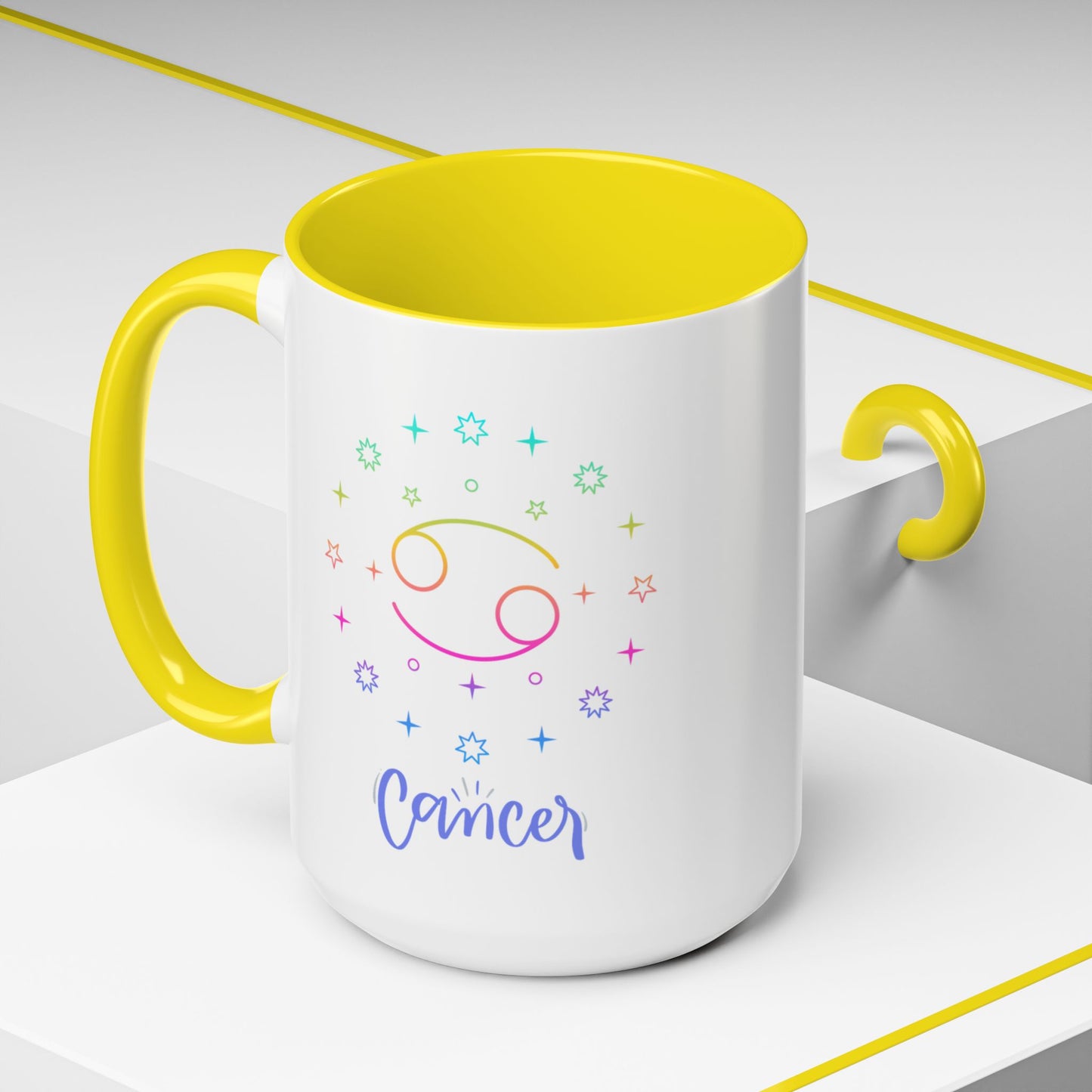 Cancer Zodiac Accent Coffee Mug - Colorful Astrology Gift, Horoscope Mug, Cancer Birthday Present, Personalized Star Sign Mug, Unique [...]