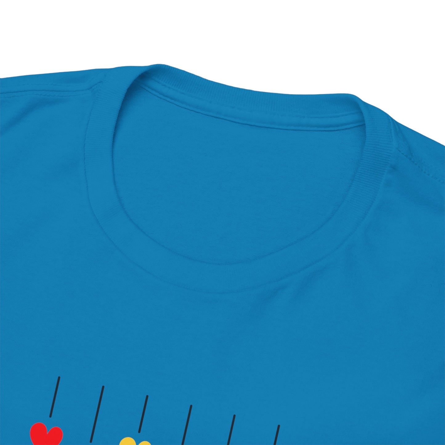 Love Is Love Rainbow Hearts Unisex Heavy Cotton Tee - LGBTQ Pride T-Shirt, Gift for Friends, Equality Apparel, Celebration Wear, [...]
