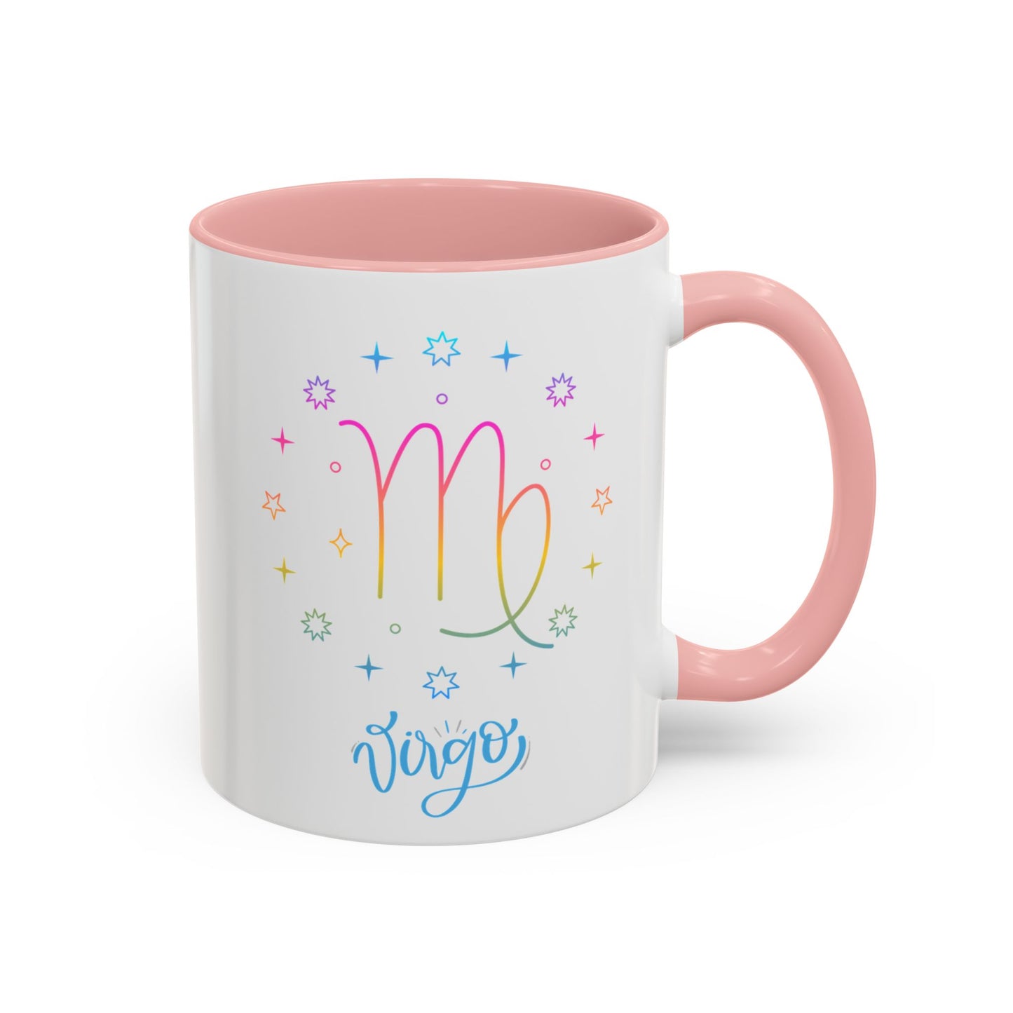 Colorful Zodiac Virgo Coffee Mug - Unique Gift for Astrology Lovers, Personalized Tea Cup, Vibrant Color Mug, Birthday Gift, Horoscope [...]