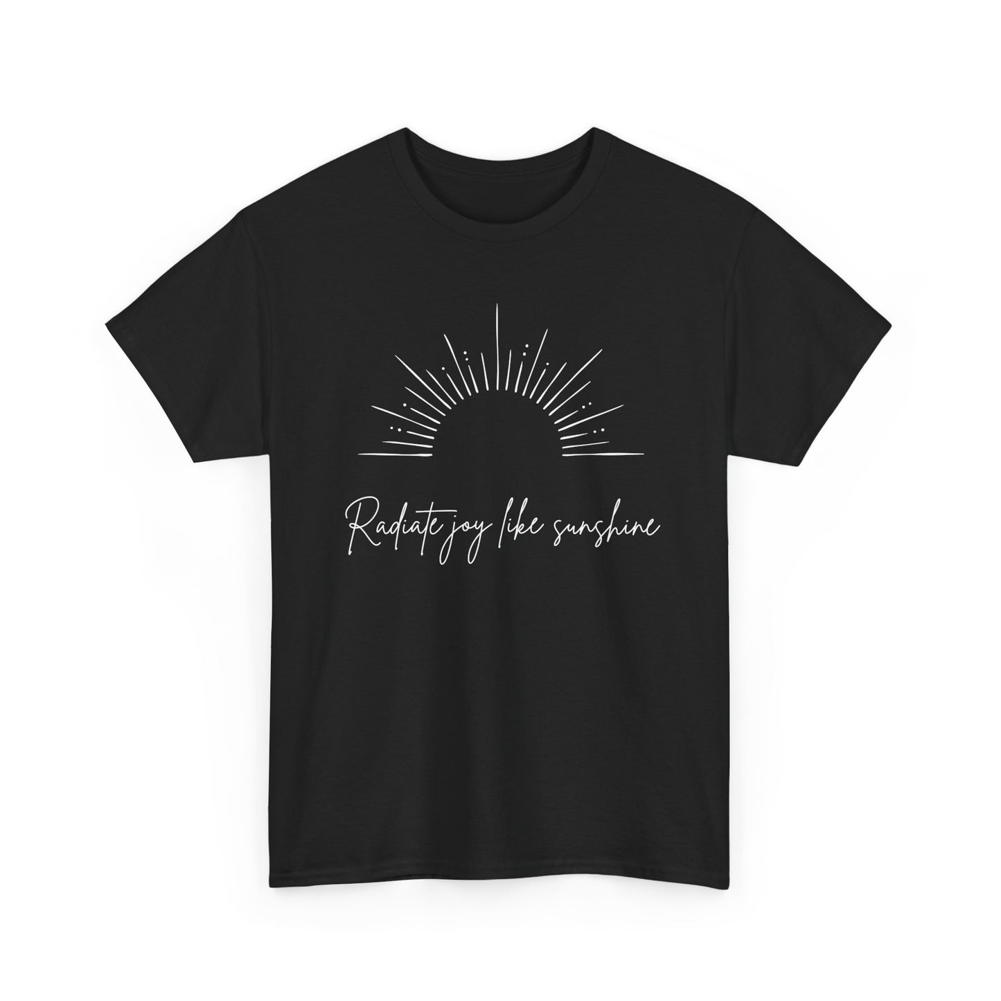 Radiate Joy Unisex Heavy Cotton Tee - Comfortable Casual Wear, Ideal for Gifting, Everyday Use, Perfect for Outdoor Activities, [...]