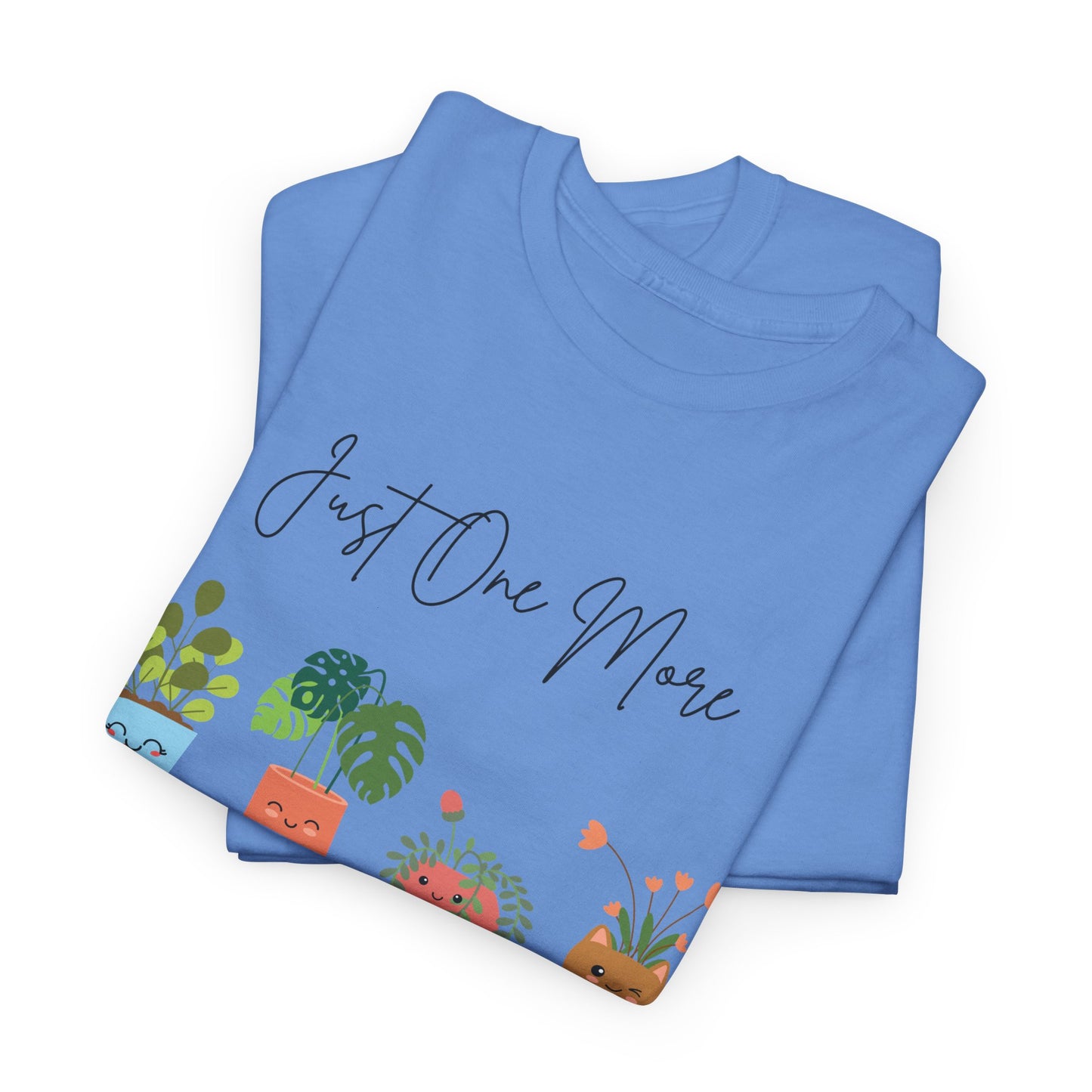 Plant Lover T-Shirt, Just One More Plant Tee, Cute Gardening Gift, Eco-Friendly Apparel, Unisex Cotton Tee, Plant Mom Merch