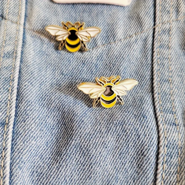 Enamel Bee Pin