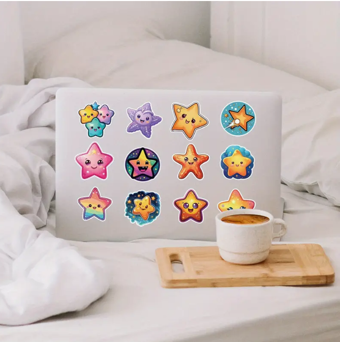 Vinyl Star Sticker Pack