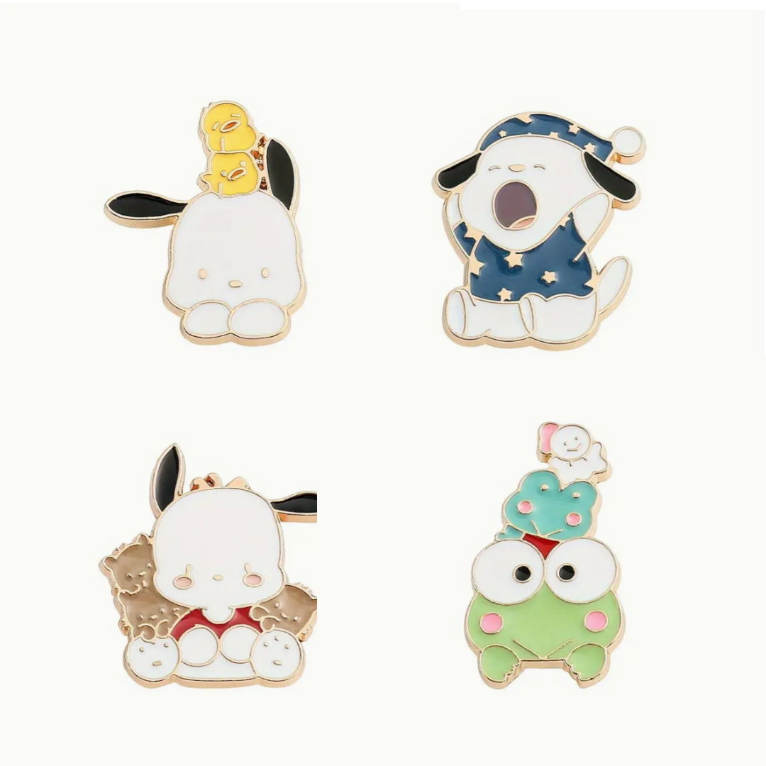 Sanrio Hello Kitty and Friends Enamel Pins