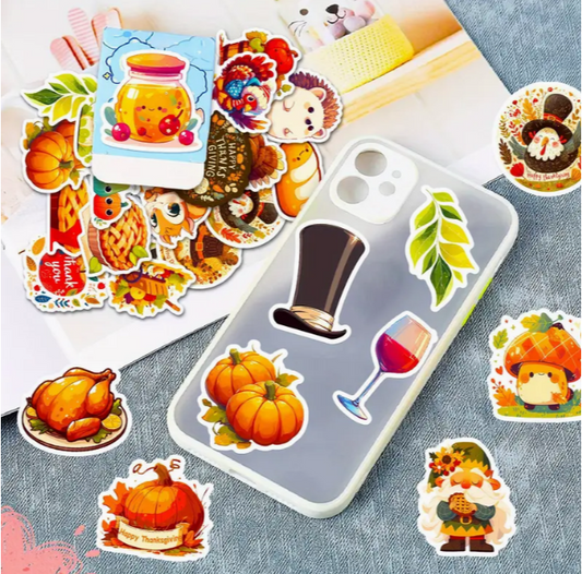 Fall and Thanksgiving Sticker Pack