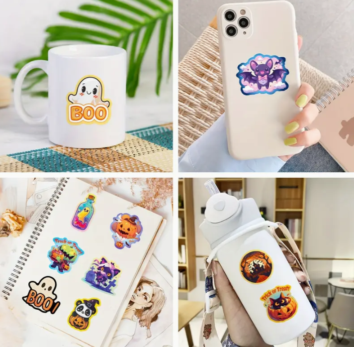 Cartoon Halloween Stickers