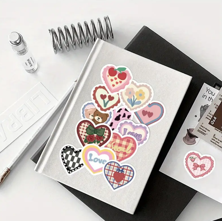 Mini Heart Stickers