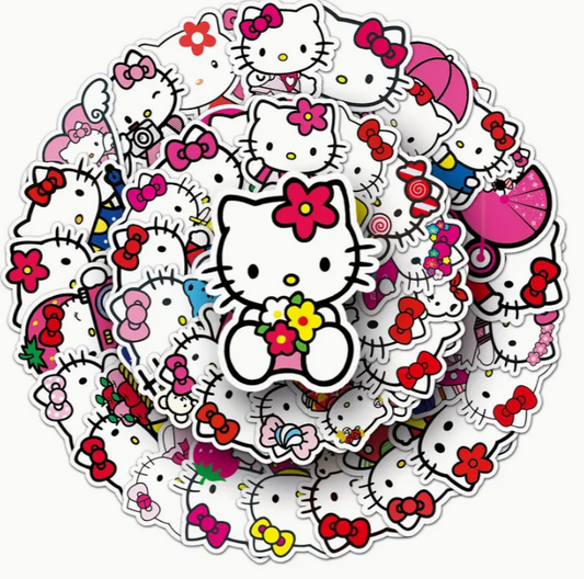 Hello Kitty Water Resistant Sticker Pack