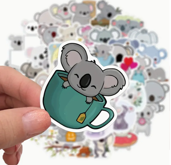 Vinyl Koala Bear Sticker Pack