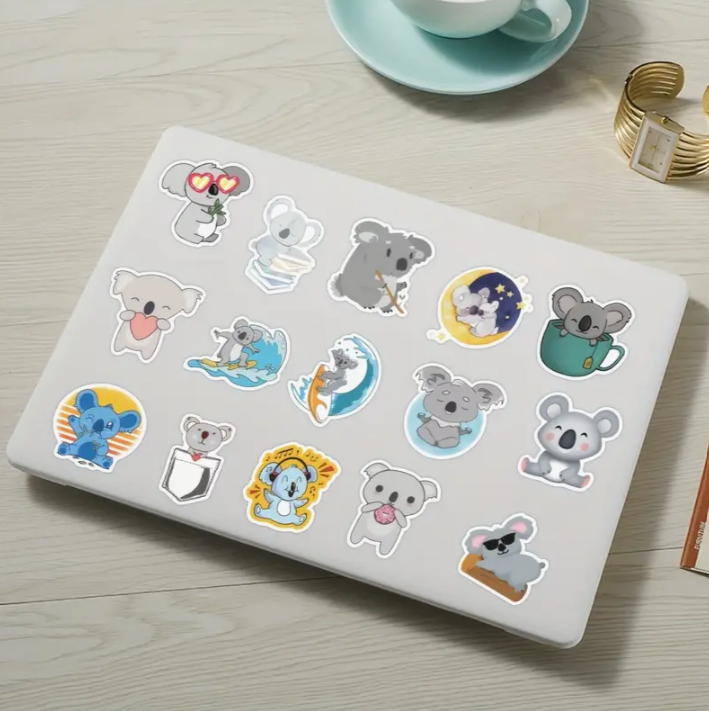 Vinyl Koala Bear Sticker Pack