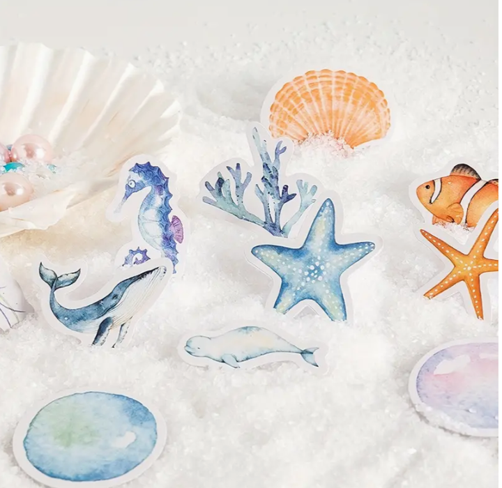 Mini Ocean Creatures Sticker Pack