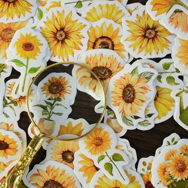 Mini Sunflower Sticker Pack