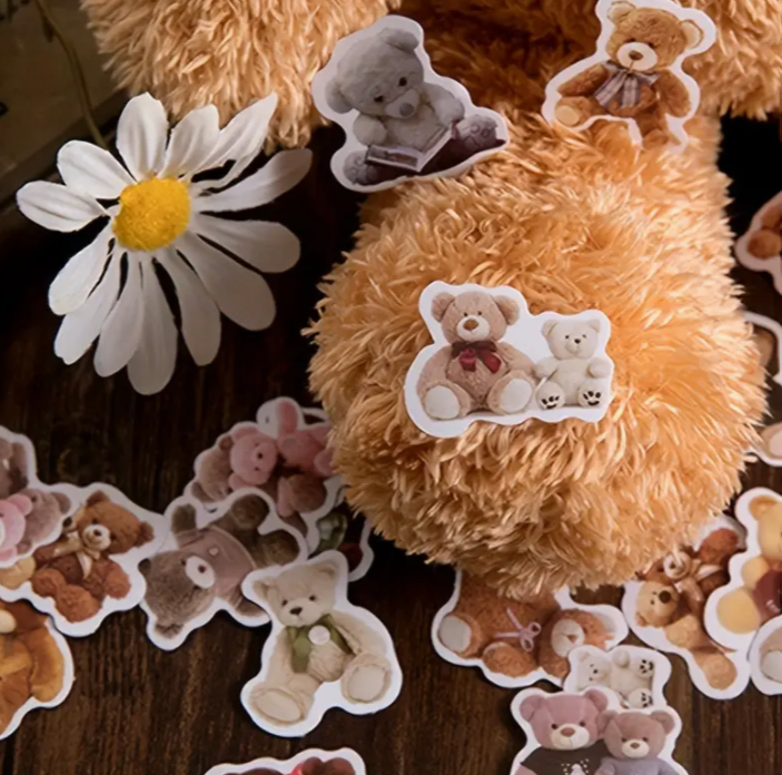 Mini Teddy Bear Sticker Pack