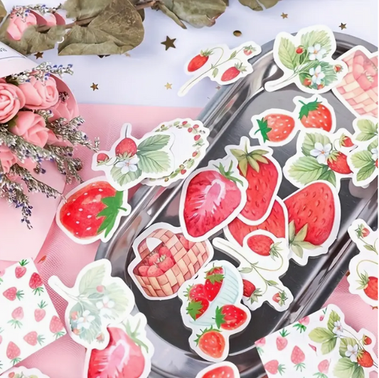 Mini Strawberry Sticker Pack