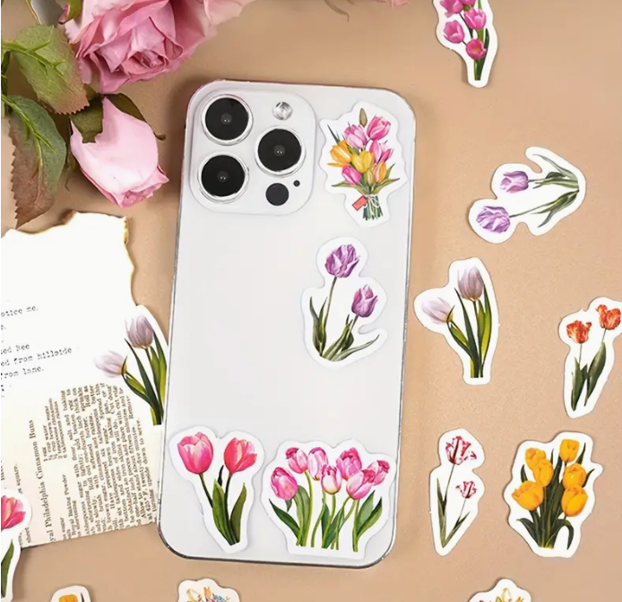 Colorful Mini Tulip Stickers