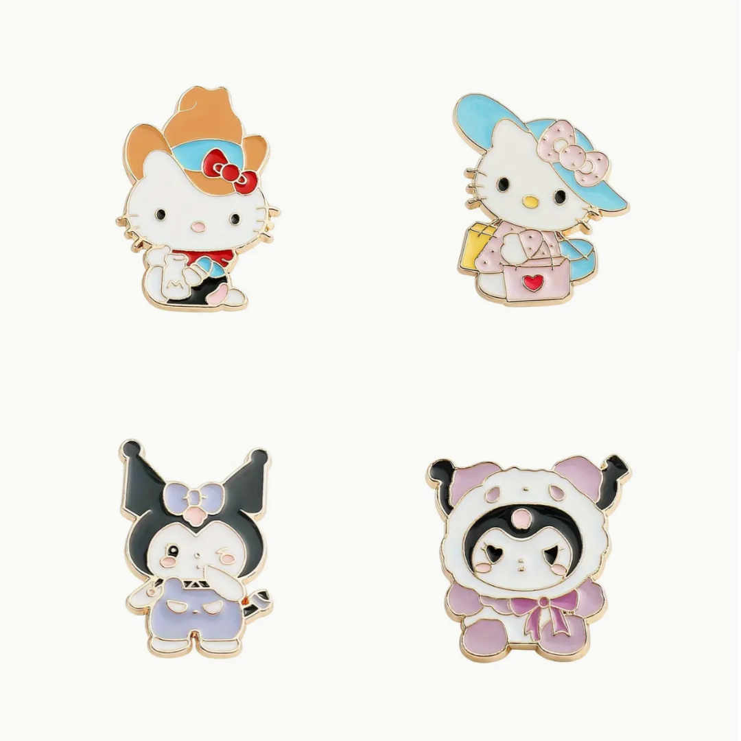 Sanrio Hello Kitty and Friends Enamel Pins