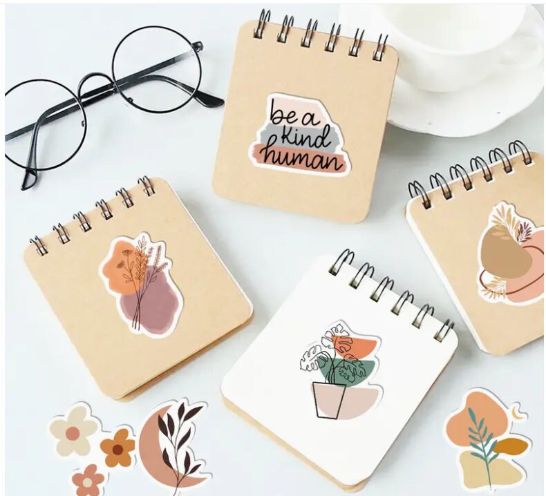 Bohemian Style Creative Waterproof Sticker Pack