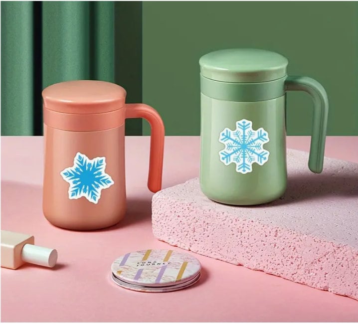 Waterproof Snowflake Sticker Pack