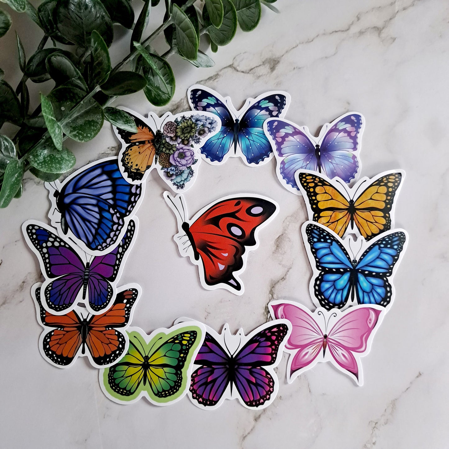 Vinyl Butterfly Sticker Pack