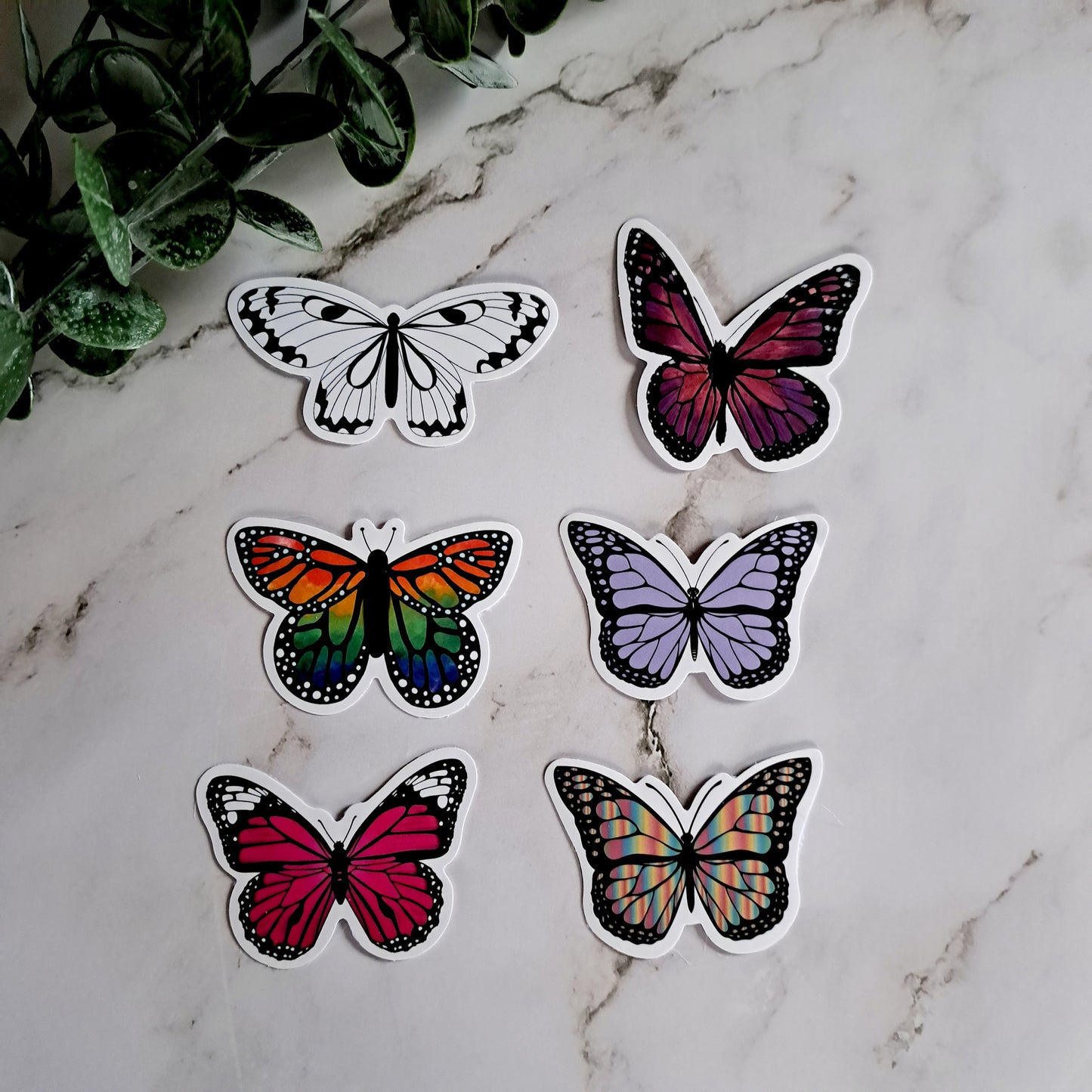 Vinyl Butterfly Sticker Pack