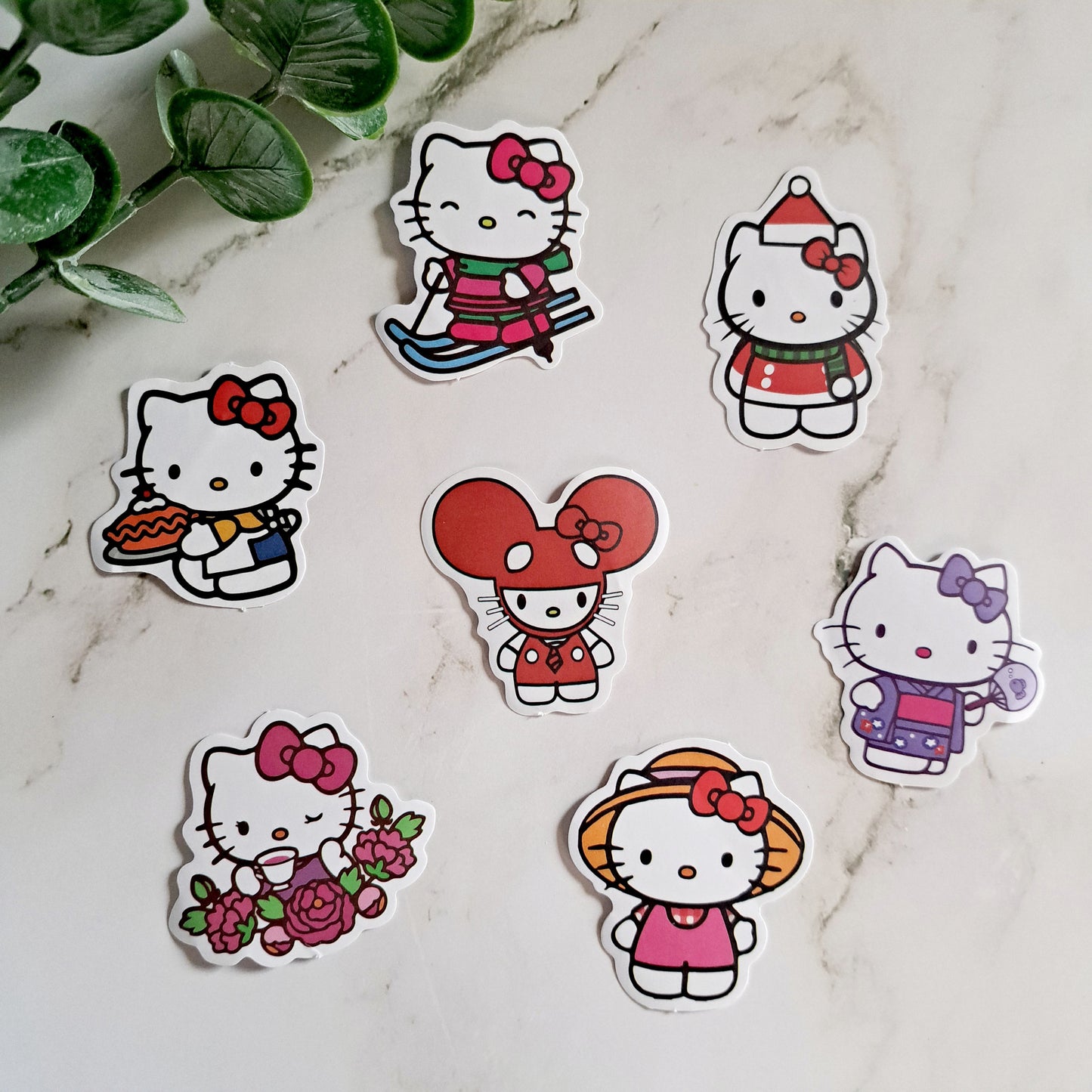 Hello Kitty Water Resistant Sticker Pack