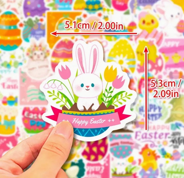 Waterproof Vinyl Easter Sticker Pack