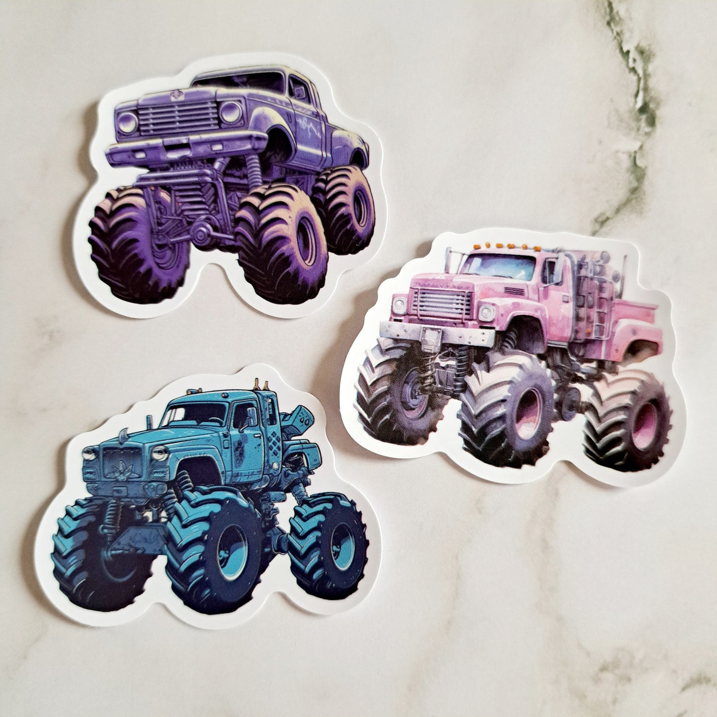 Monster Truck Sticker Pack