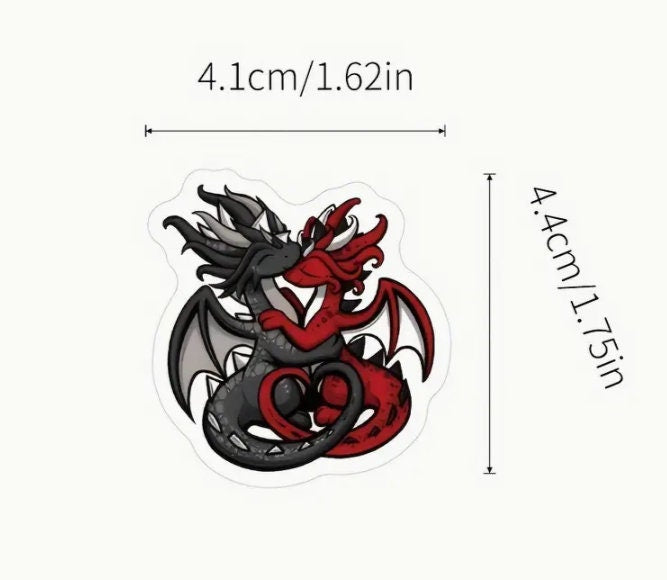 Viny Dragon Waterproof Sticker Pack